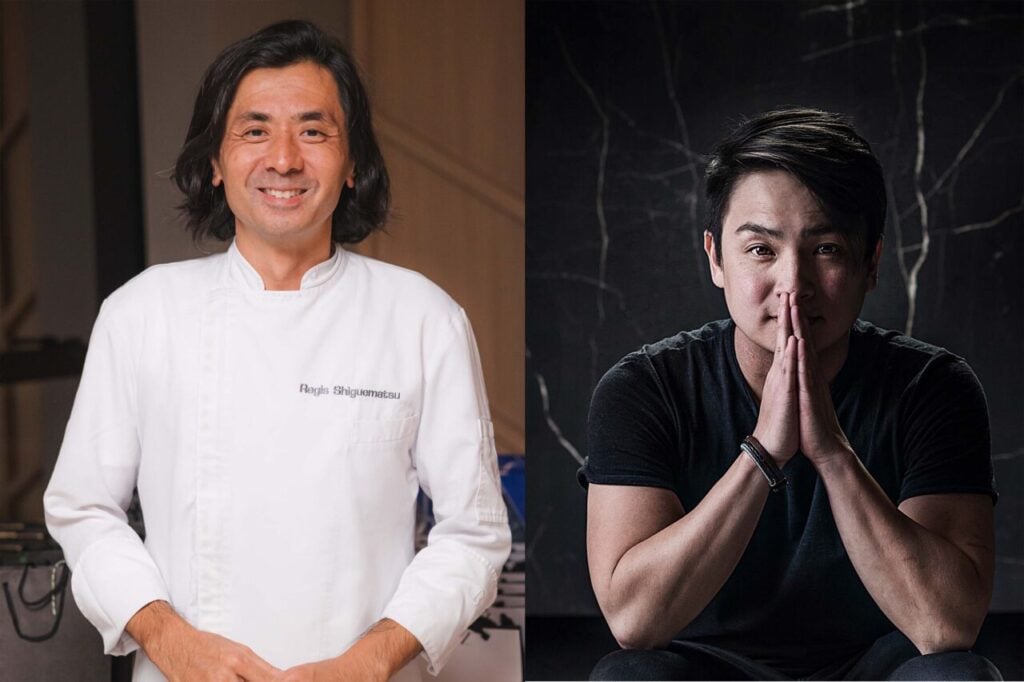 Chef Regis Hideki Shiguematsu e Chef Danilo Takigawa – foto All fotos
