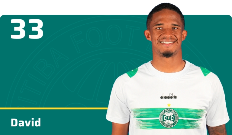 O atacante David da Hora, do Coritiba