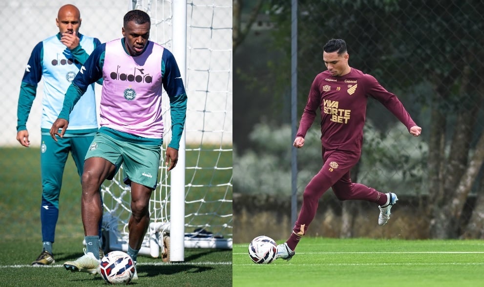 Maicon e Jacy, do Coritiba, e Luiz Fernando, do Athletico: Atletiba 395