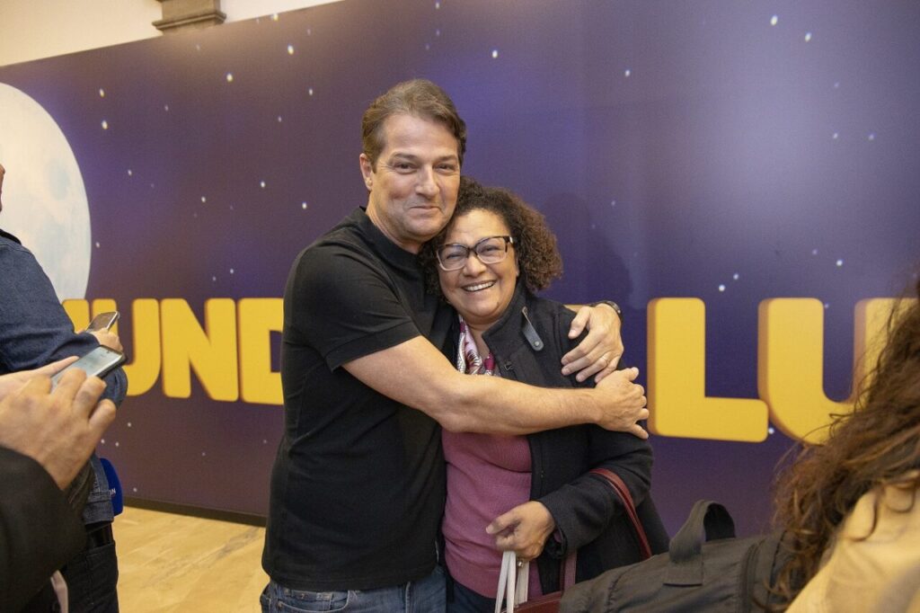 Maria Angela de Jesus e Marcelo Serrado Créditos Nadja Kouchi TV Cultura