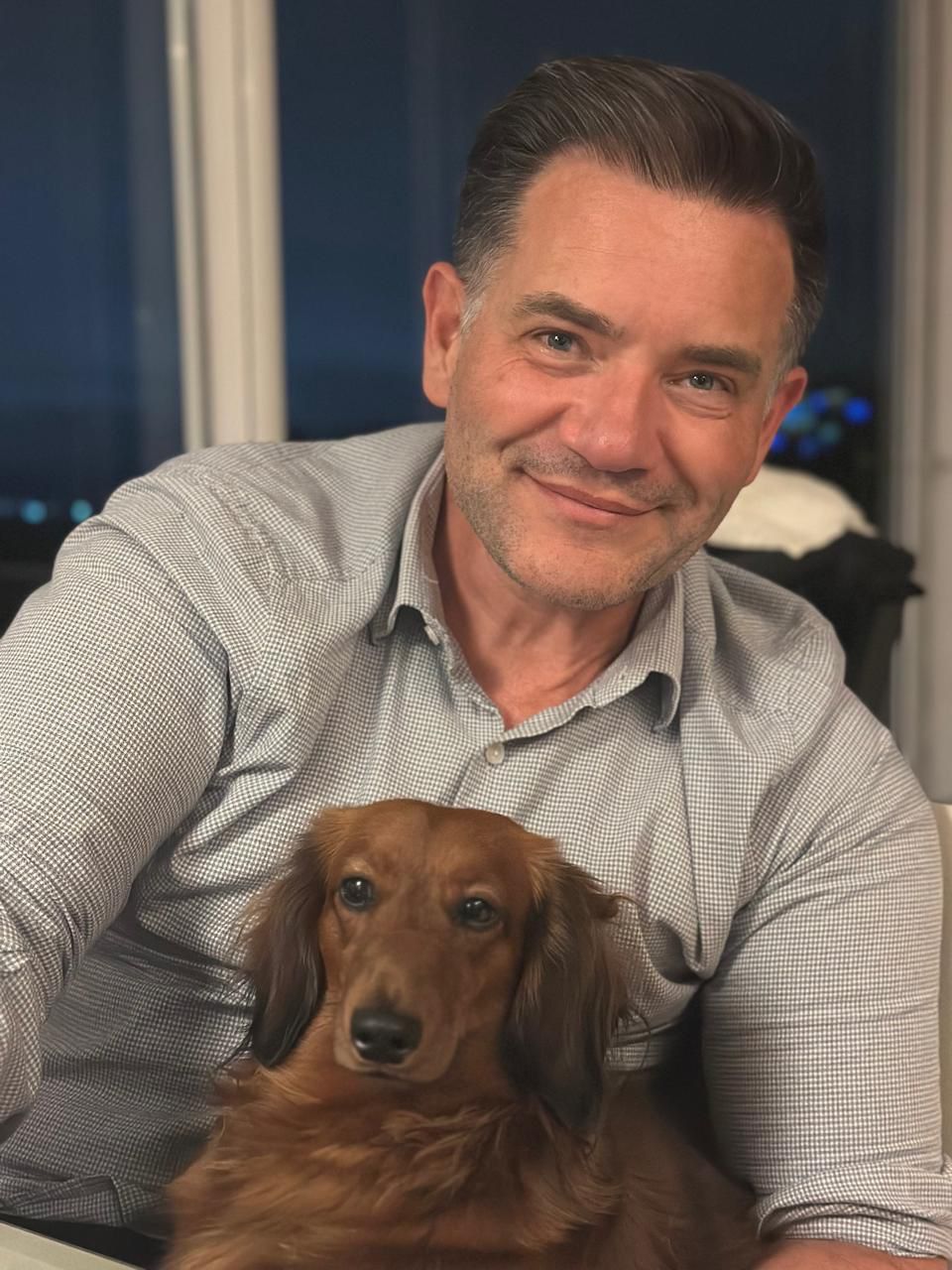 o médico veterinário Eros Luiz de Sousa