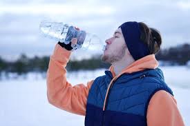 beber agua inverno