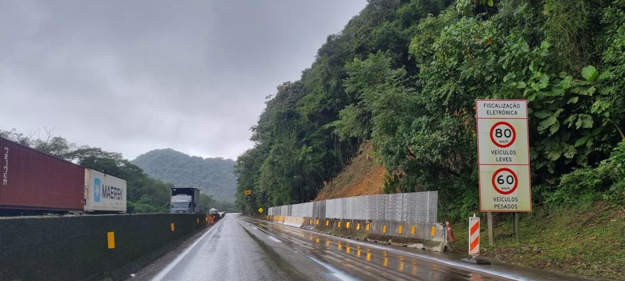 br 277 liberado deslizamento