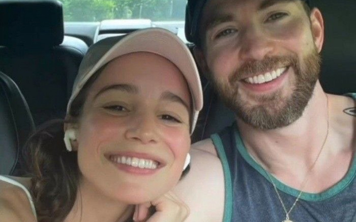 chris evans e alda baptista
