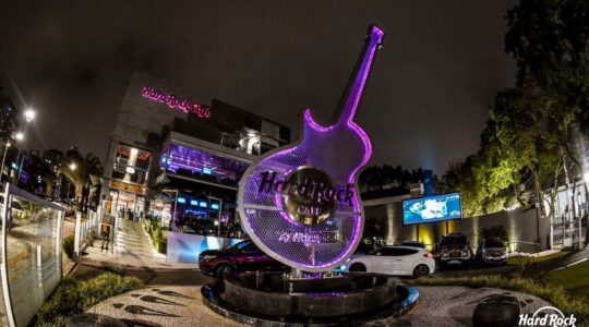 Hard Rock Café Curitiba. Foto: Divulgação