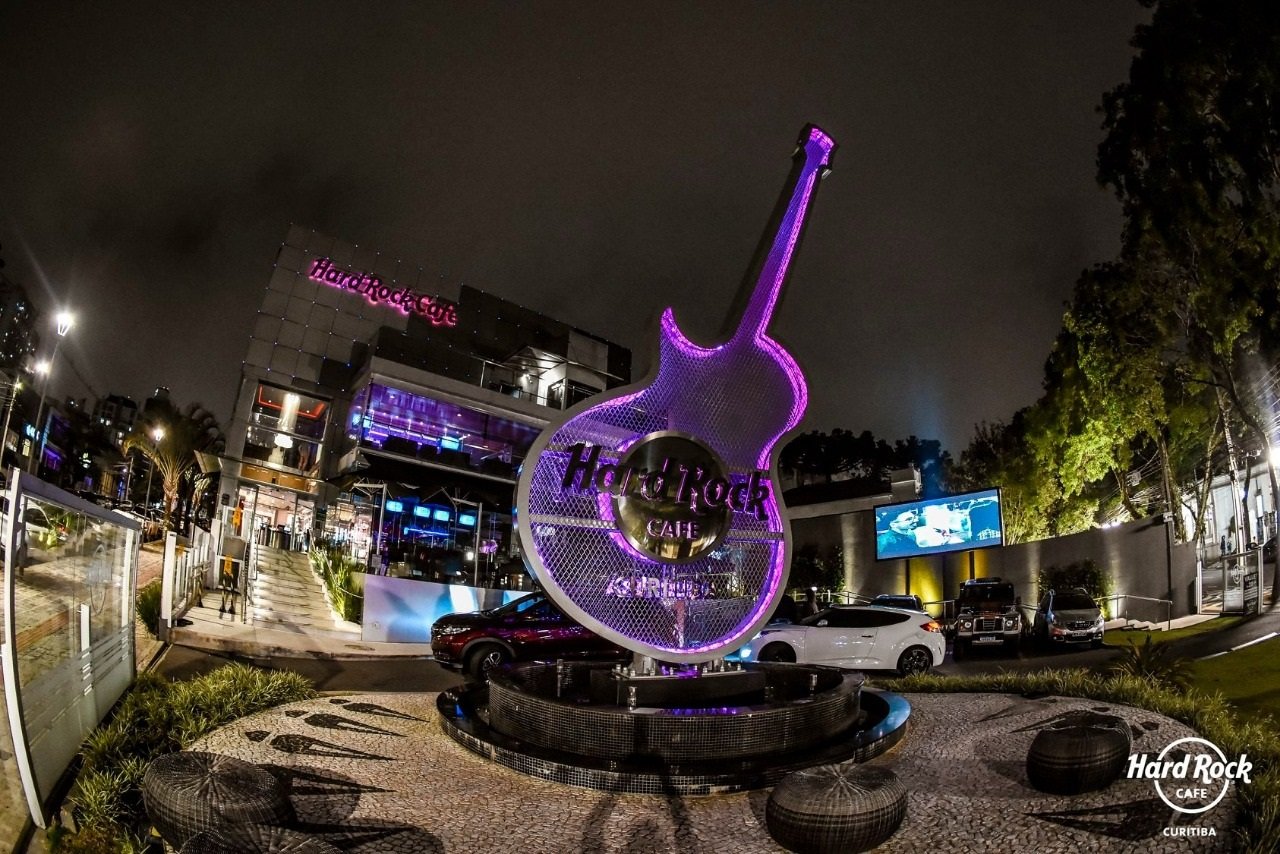 Hard Rock Café Curitiba. Foto: Divulgação