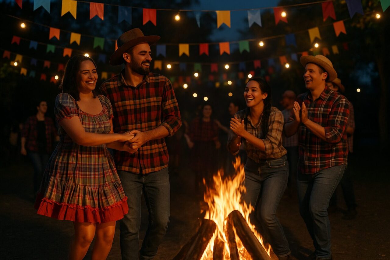 Festa Junina - imagem criada por IA
