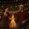 Imagem: Festa Junina (gerada por IA, ChatGPT)