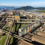 Obras do moegão do Porto de Paranaguá
