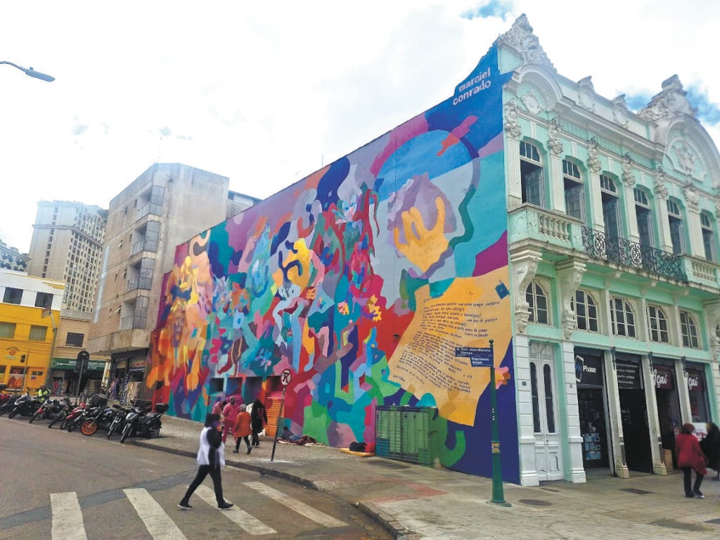 obra de arte nas ruas