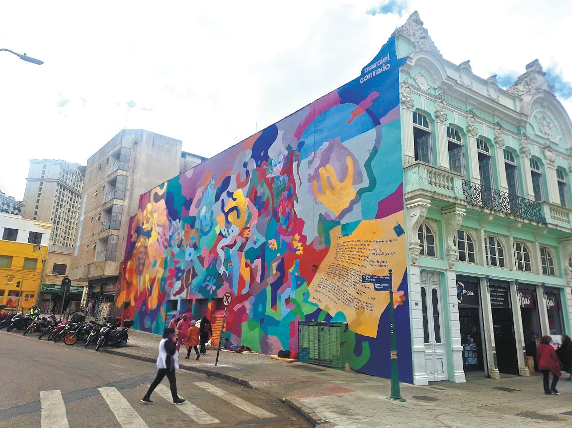 obra de arte nas ruas