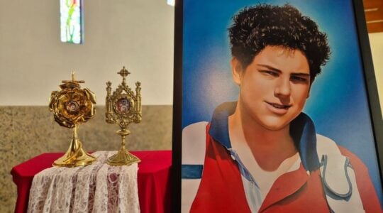 reliquia de primeiro grau de carlo acutis