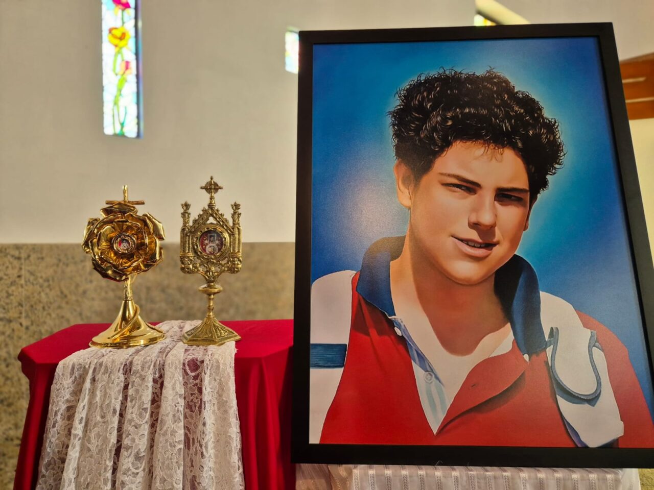 reliquia de primeiro grau de carlo acutis