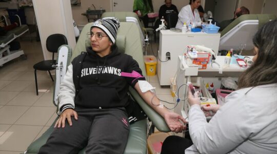 sangue pelo esporte