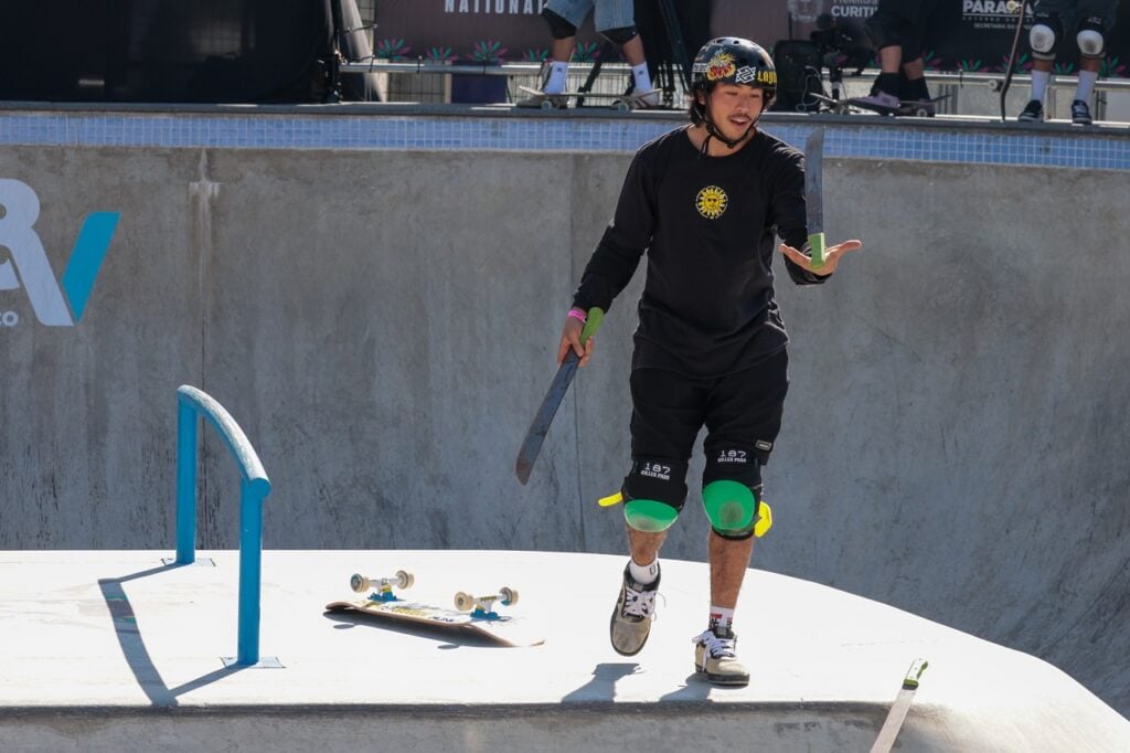 Augusto Akio, o Japinha - skate