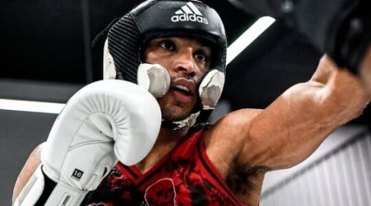 O boxeador curitibano Fernando Black