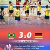 Brasil x Alemanha no vôlei
