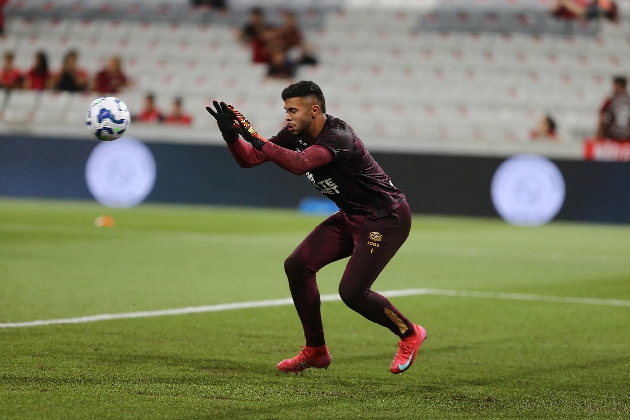 O goleiro Mycael, do Athletico Paranaense