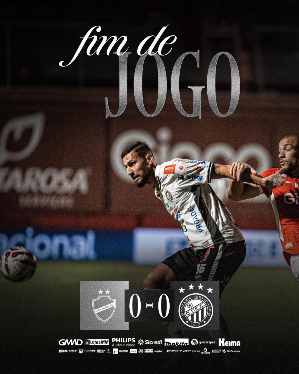 Vila Nova 0x0 Operário