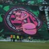 Faixa da torcida do Coritiba no Atletiba