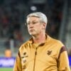 O técnico Odair Hellmann, em Athletico x Goiás na Arena da Baixada