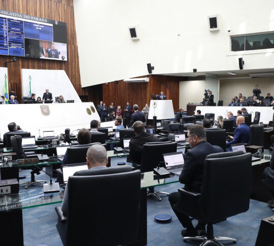 LDO 2026 aprovada na assembleia foto Orlando Kissner