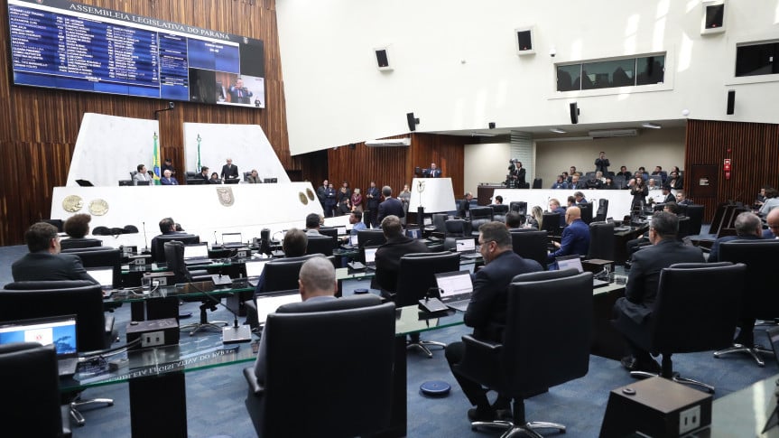 LDO 2026 aprovada na assembleia foto Orlando Kissner