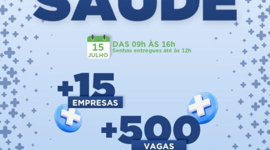 Mutirão de Empregos Saúde