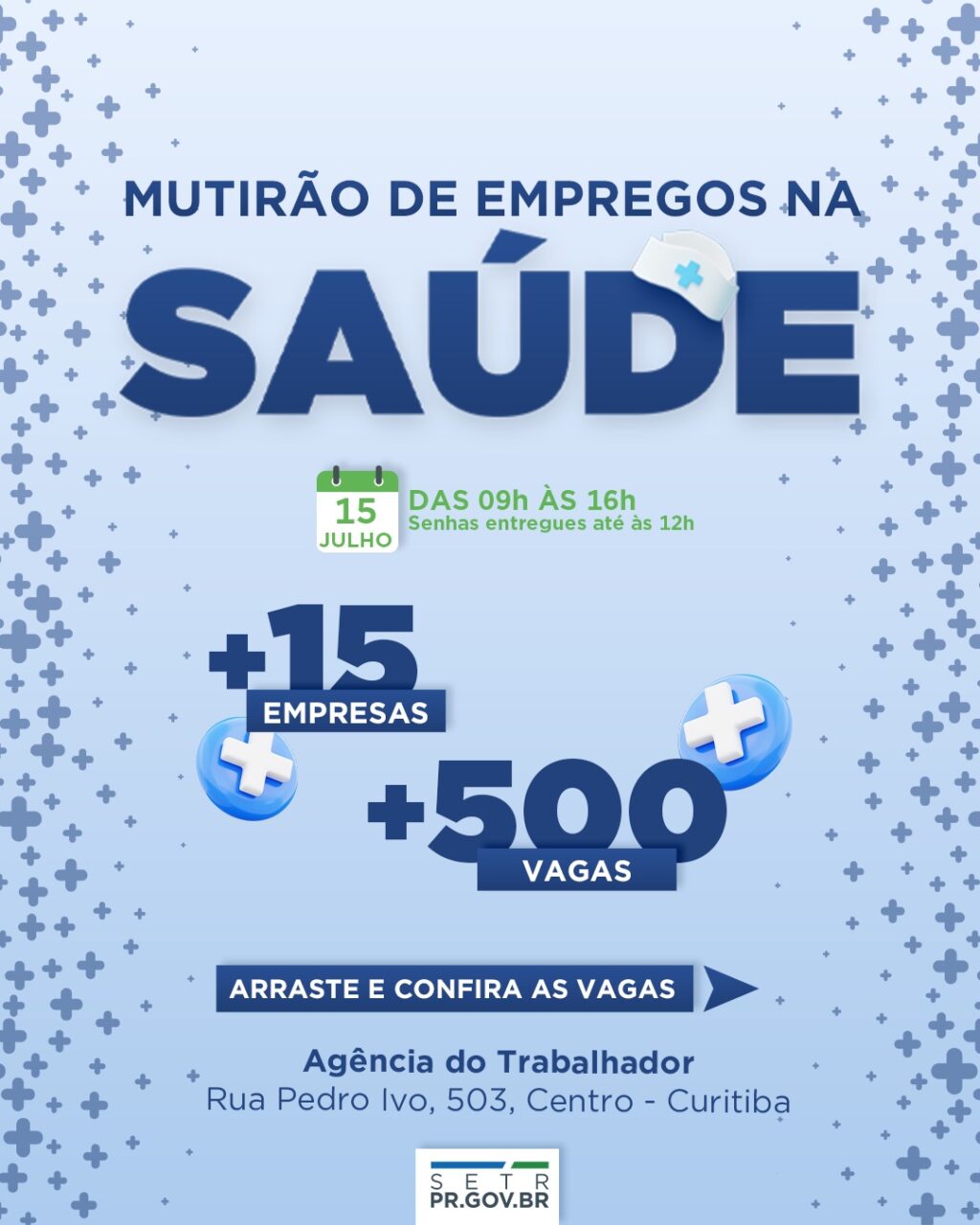 Mutirão de Empregos Saúde