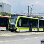 PVG_Lingang_DRT_Trams_14&19_@_Feidu_Road,_2023-09-02