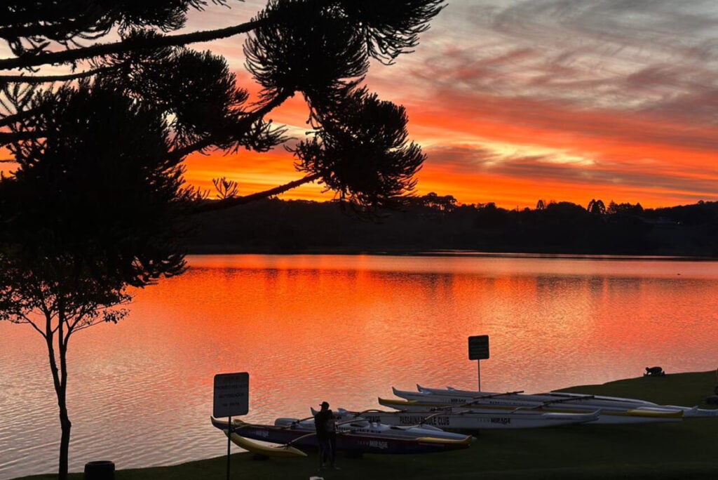 Por do Sol no Passauna Resturante – foto Kamilly Magno (1)