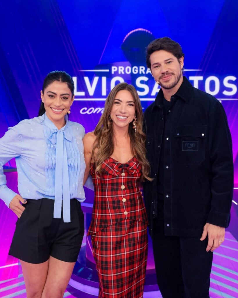 Programa Silvio Santos com Patricia