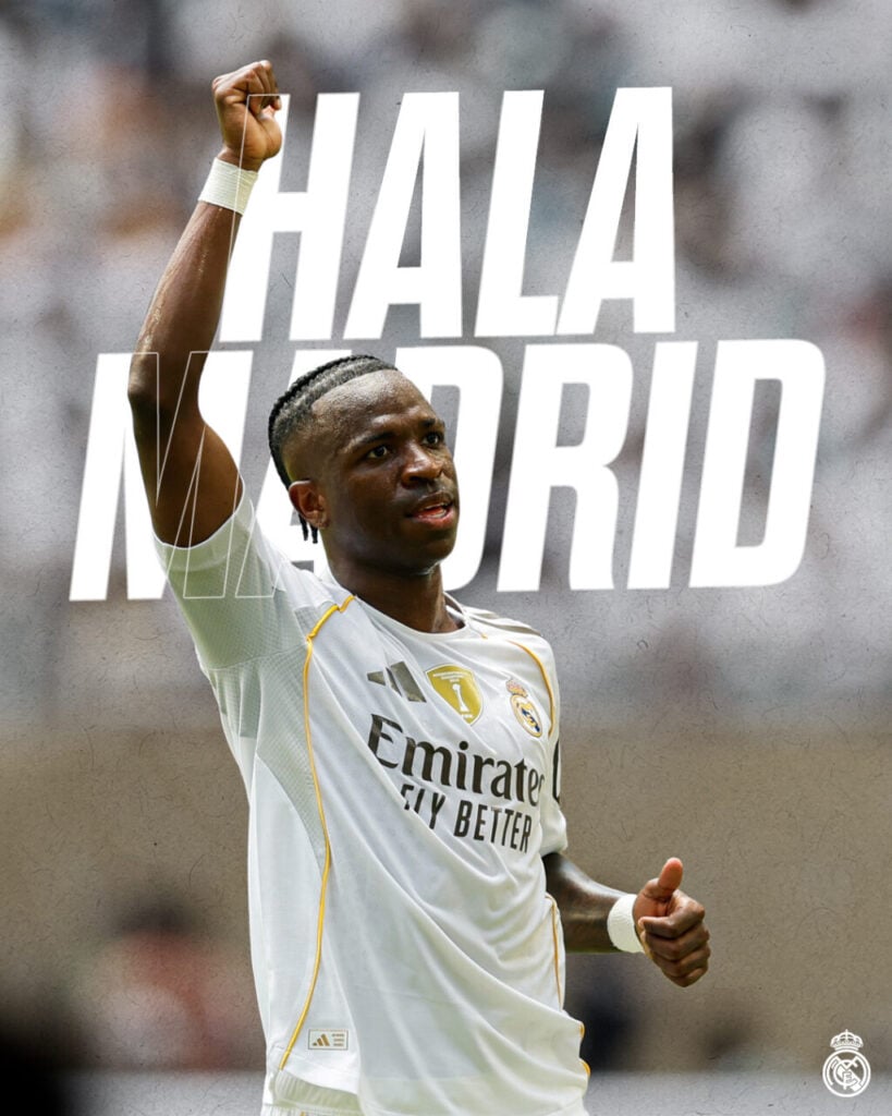 Vini Jr no Real Madrid
