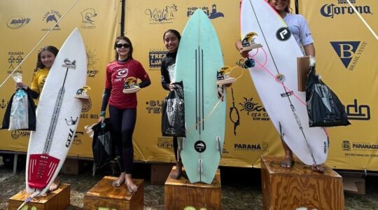 Terceira Etapa do Circuito Paranaense de Surf Amador - Eco Ilha Open de Surf 2025, naIlha do Mel