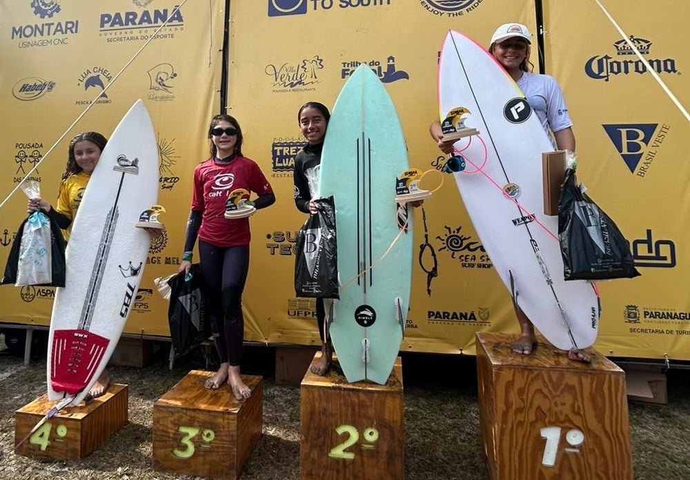Terceira Etapa do Circuito Paranaense de Surf Amador - Eco Ilha Open de Surf 2025, naIlha do Mel