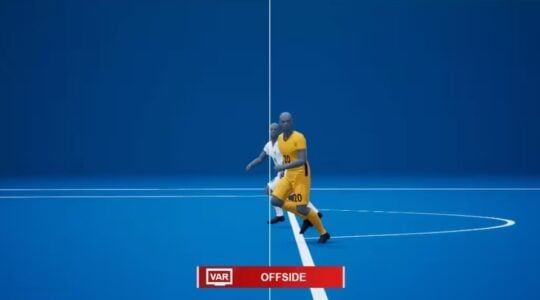 VAR - impedimento semiautomático