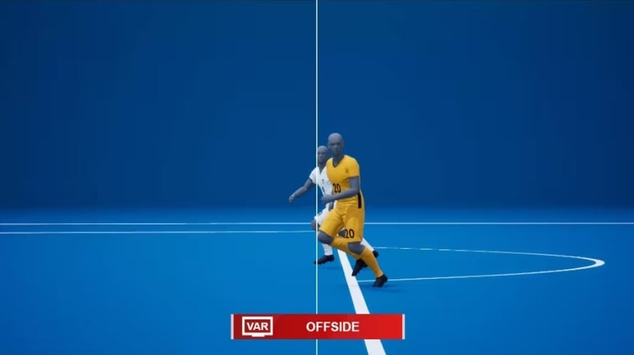 VAR - impedimento semiautomático