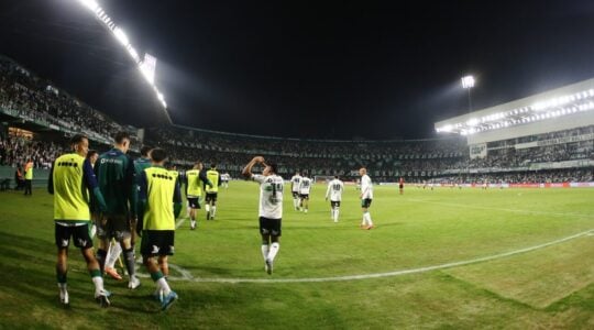 Coritiba comemora no Couto Pereira