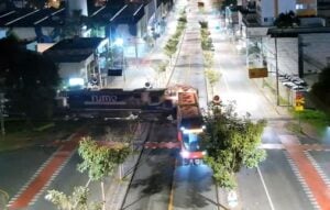 acidente trem biarticulado