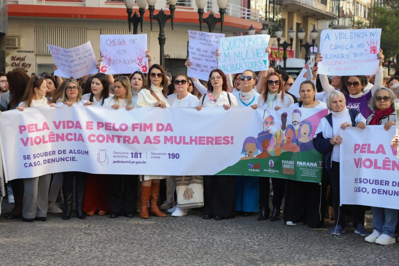 caminhada feminicídio romanelli foto divulgação