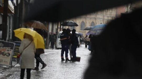 chuva e frio