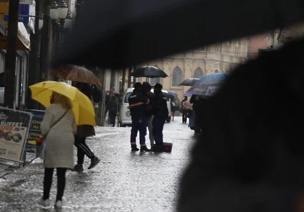 chuva e frio