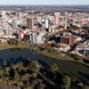 Guarapuava, 26 de agosto de 2024 – Drone ra região do Lago das Lagrimas.