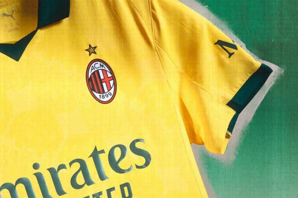 milan verde e amarela