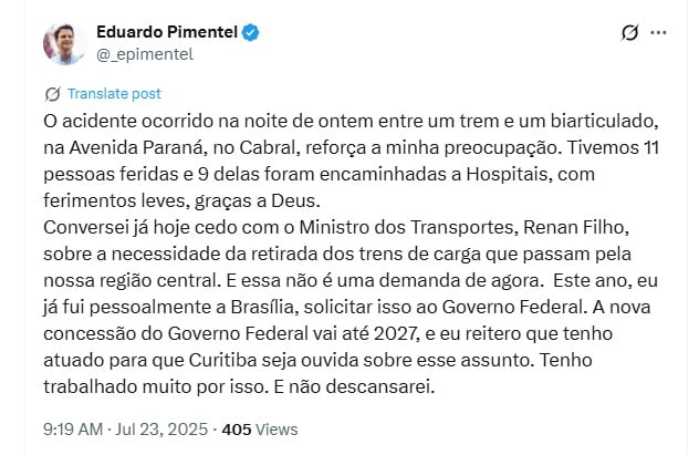 pimentel x