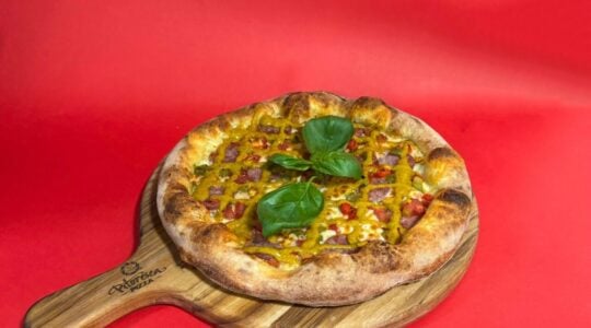 pizza com porco moura