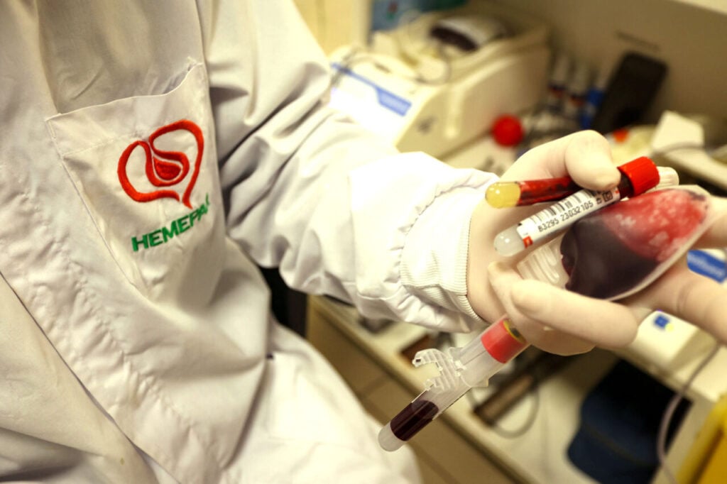 Hemepar, doação de sangue Foto Gilson Abreu