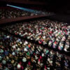 Curitiba, 02 de março de 2024 – Plateia no Teatro Guaíra, vista do camarote.