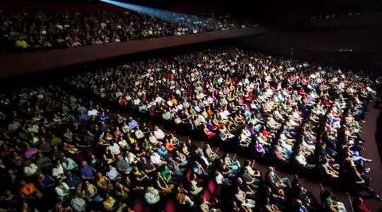 Curitiba, 02 de março de 2024 – Plateia no Teatro Guaíra, vista do camarote.