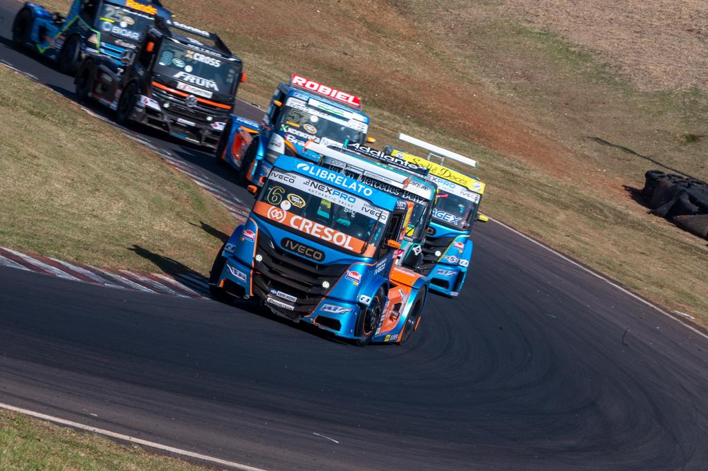 O piloto paranaense Wellington Cirino na Copa Truck